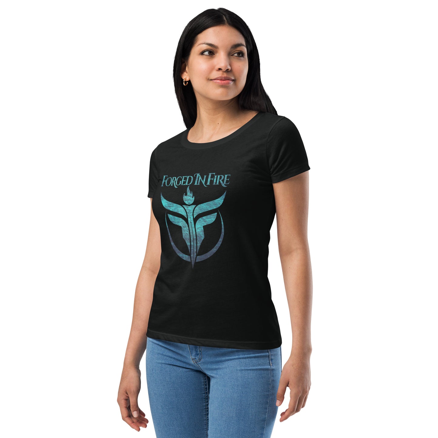 Logo'd Women’s fitted t-shirt